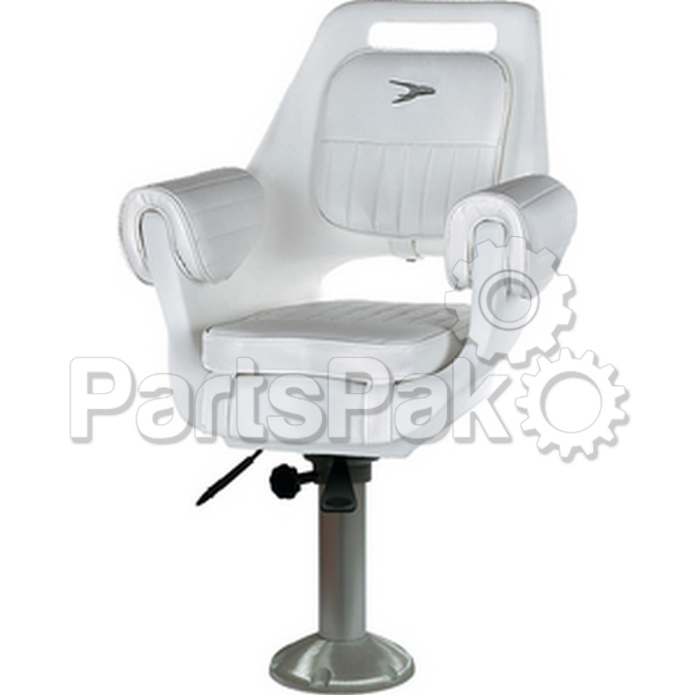 Wise Seats 8WD007710; Chair-Pilot W15 Pedestal White