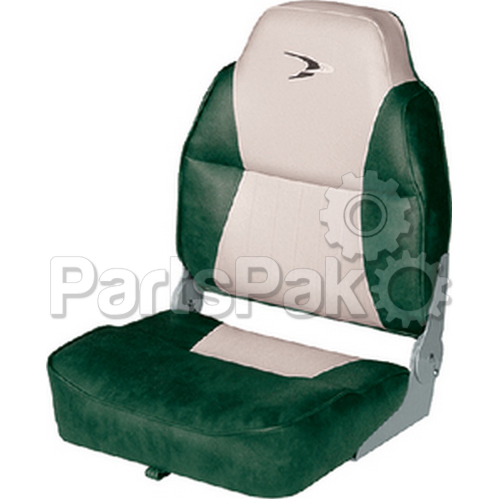 Wise Seats 8WD640PLS671; Premium High Back Green/ Sand