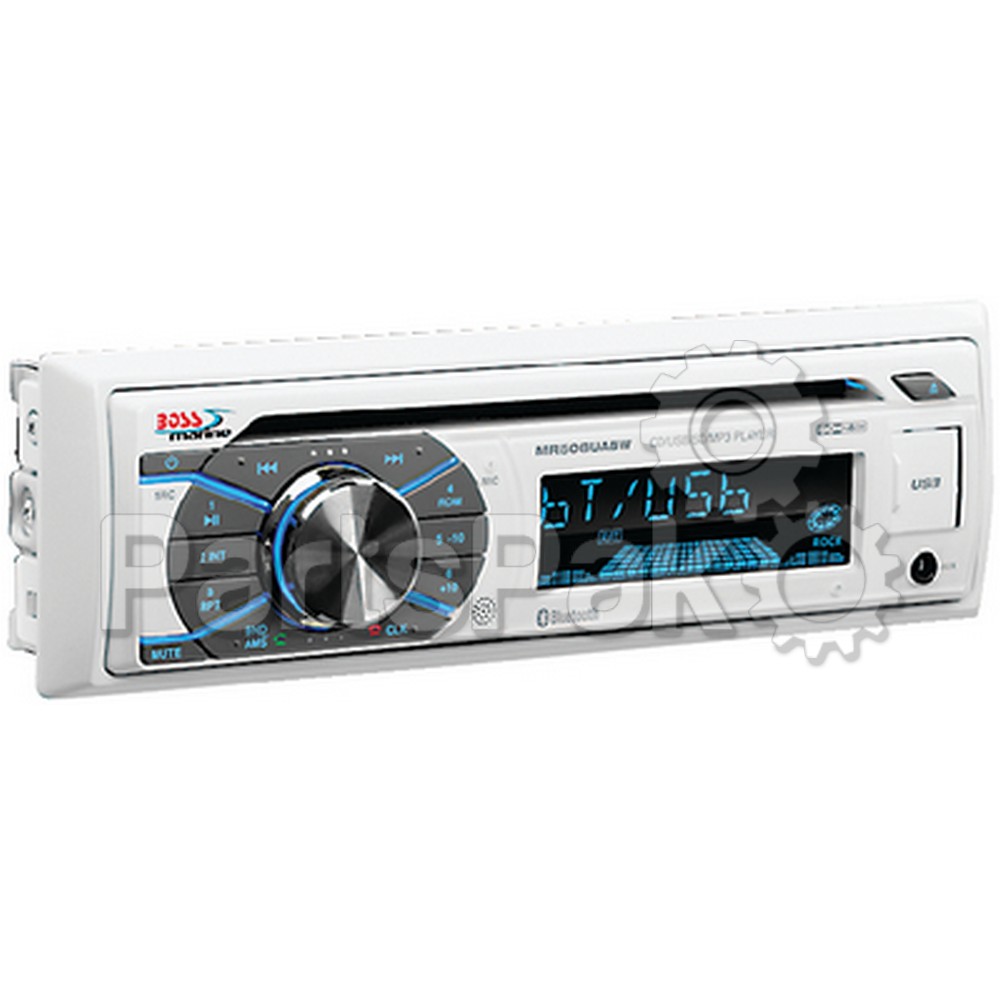 Boss Audio MR508UABW; Mp3, Cd Player, Am/ Fm, Bluetooth-White
