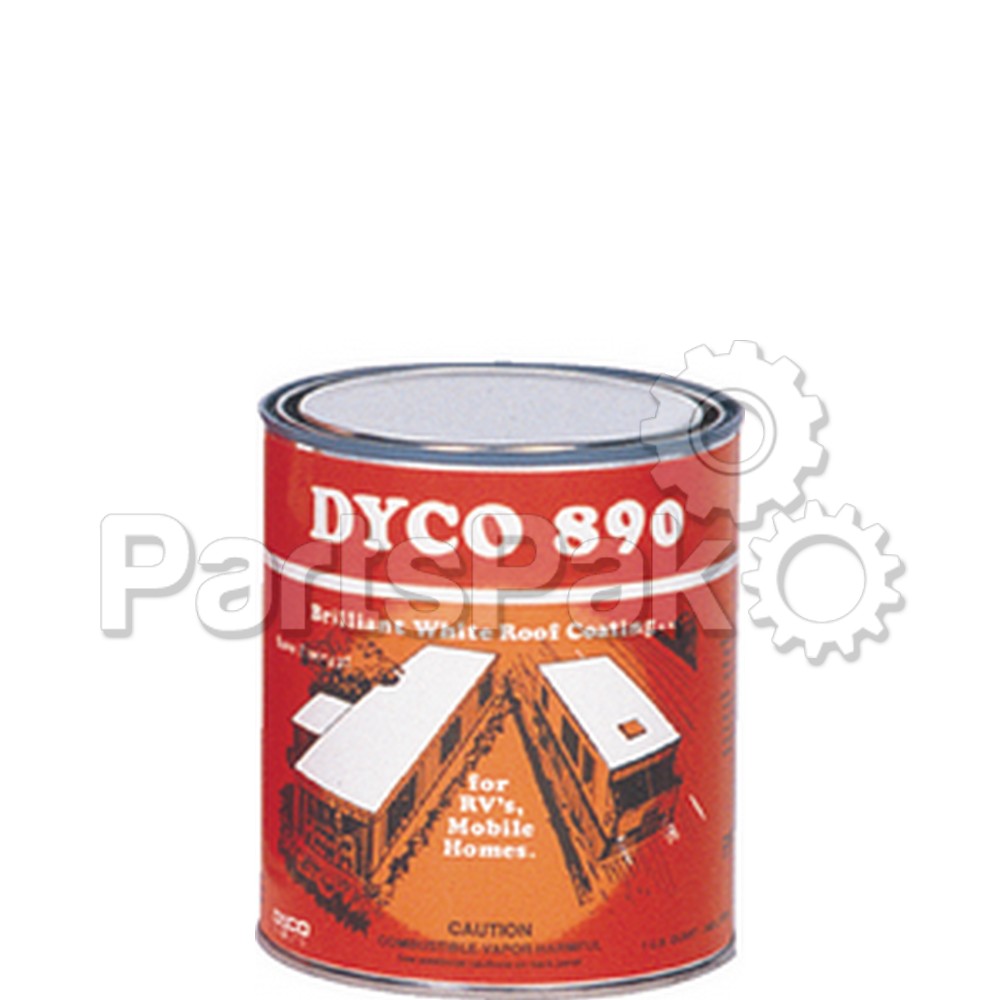 Dyco Paints 890QT; Quart White Dyco 890 Shield/ Seal