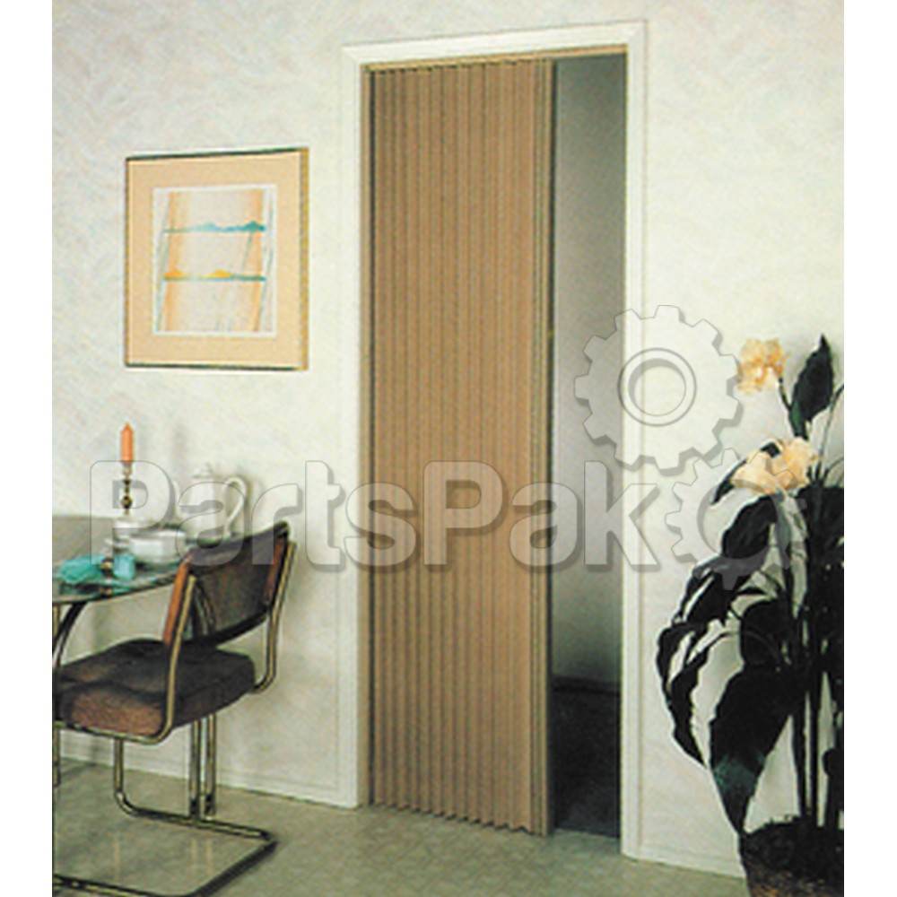 Irvine Shade & Door 3075FB; Pleated Folding Door Beige
