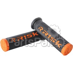 Risk Racing 292; Fusion 2.0 Atv Grips Orange; 2-WPS-05-1044