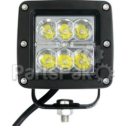 Open Trail 12-9020; Pair - 3 Inch X3 Inch Led Light; 2-WPS-12-9020