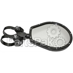SPI 9173; 6-inch  Round Folding Side Mirror 2 Clamp Mount Needed