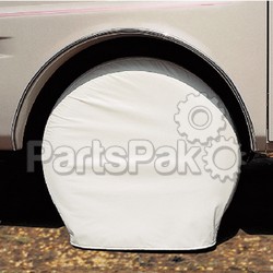 Adco Products 3952; Tyre Gard Polar White -Per Pair