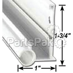 AP Products 0215630116; Gutter/ Awning Rail Polar White 16 Foot