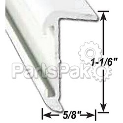 AP Products 0215740116; Roof Edge Polar White 16 Foot