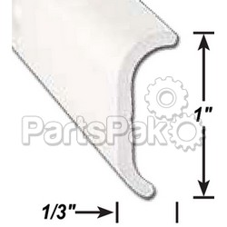 AP Products 0218600116; Short Leg Trim Polar White 16 Foot