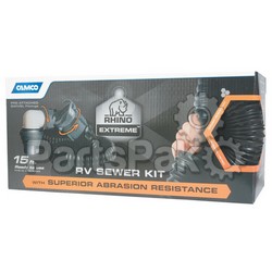 Camco 39861; Swr Hse Kit 15 Foot W/ Swivel Fttngs