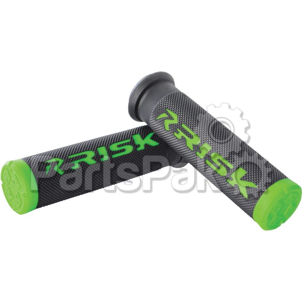 Risk Racing 291; Fusion 2.0 Atv Grips Green