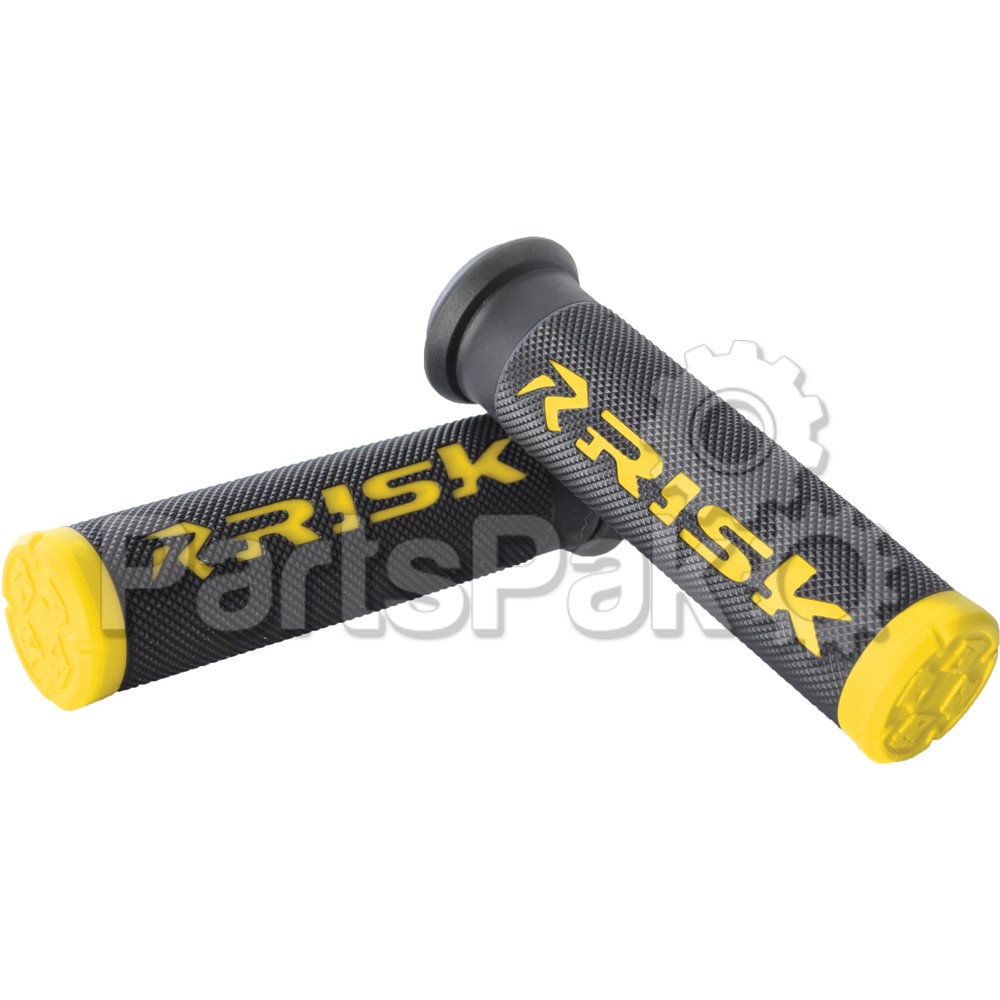 Risk Racing 293; Fusion 2.0 Atv Grips Yellow