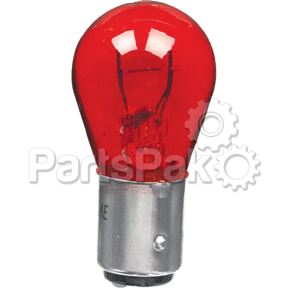 Candlepower 12-6609; 10-Pack 12V Red Stop / Tail Bulbs