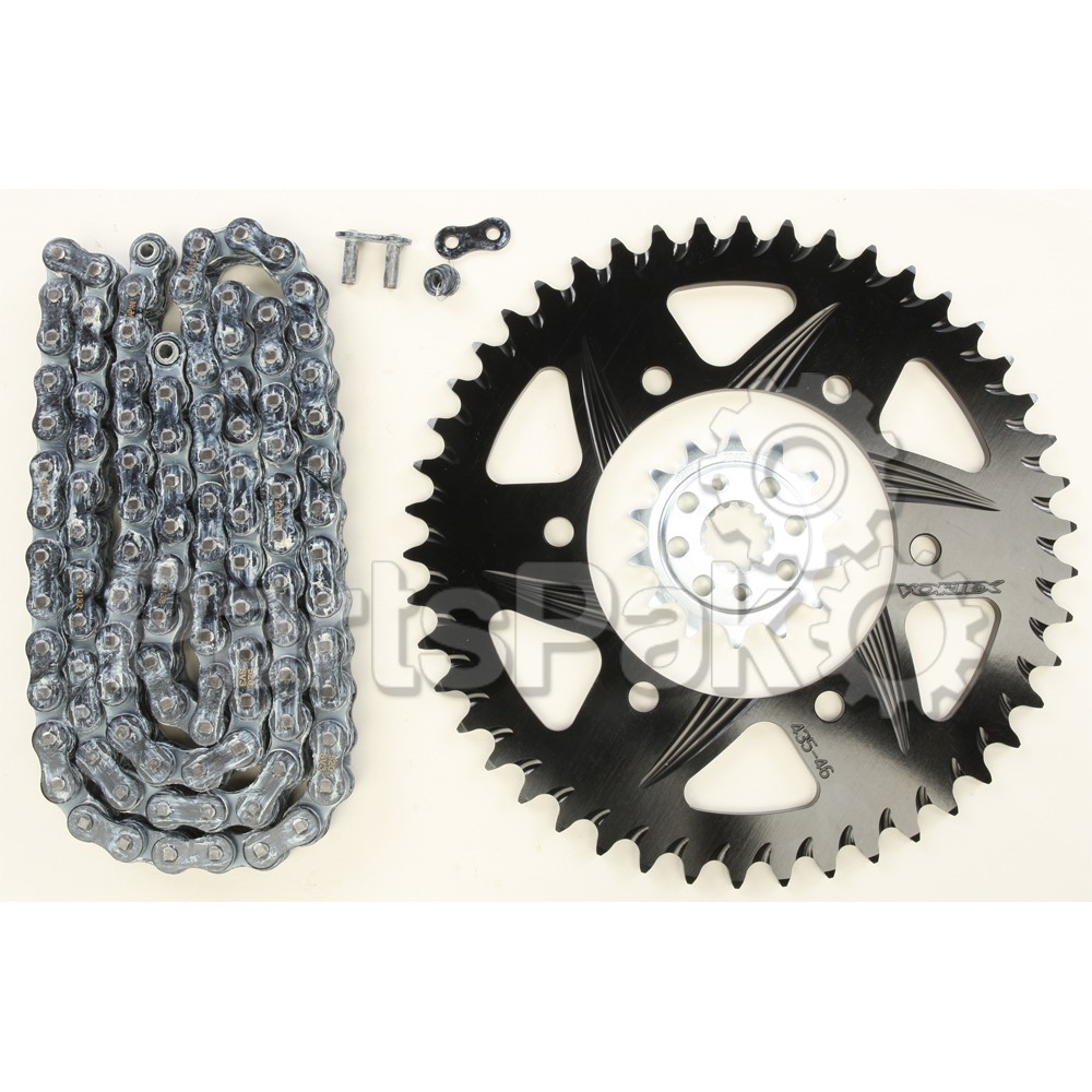 Vortex CK4262; Sprocket / Chain Kit Black