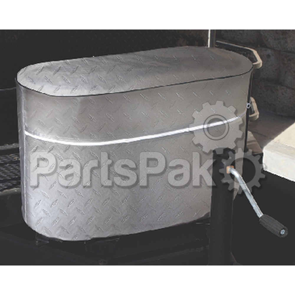 Adco Products 2713; Tank Cover-LP Liquid Propane Gas Double 30 Silver