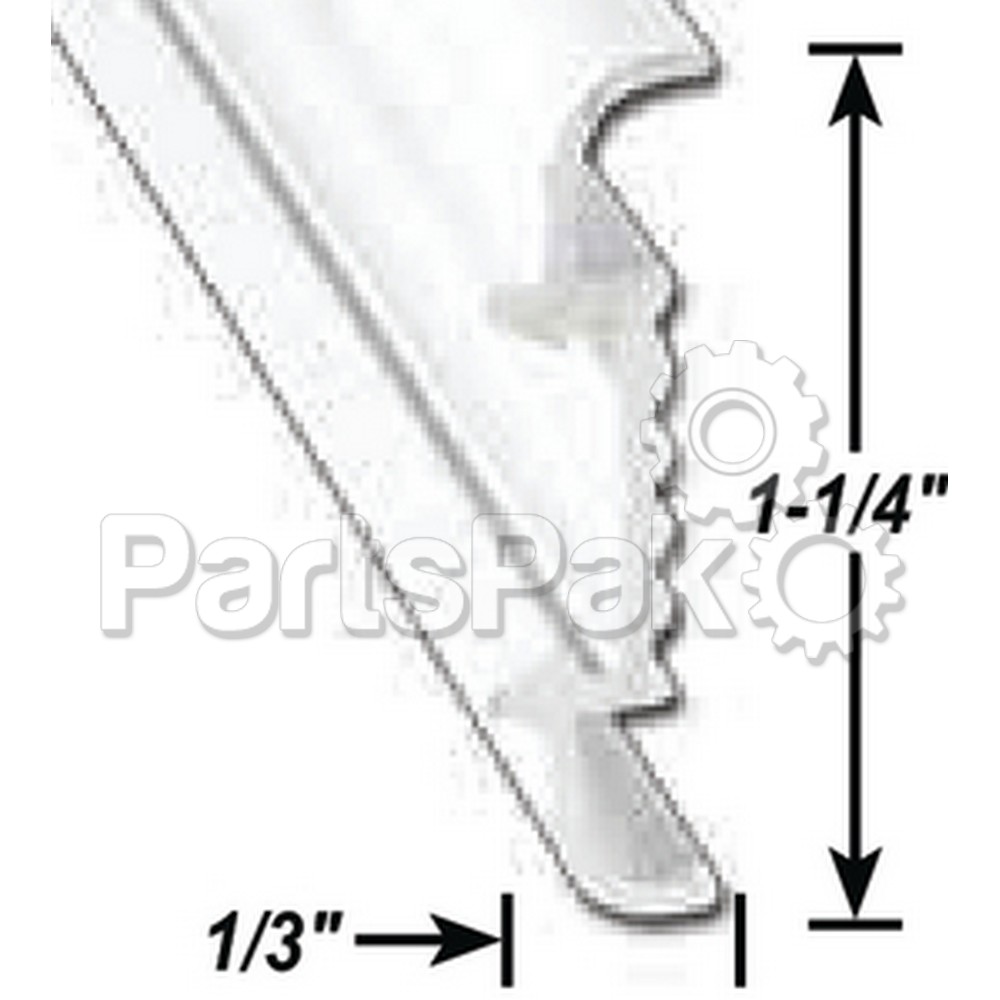 AP Products 0215640116; Molding Trim Polar White 16 Foot