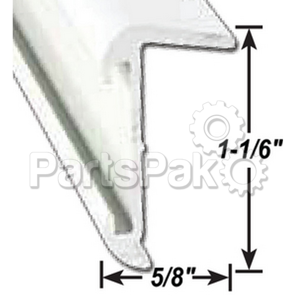 AP Products 021574018; Roof Edge Polar White 8 Foot