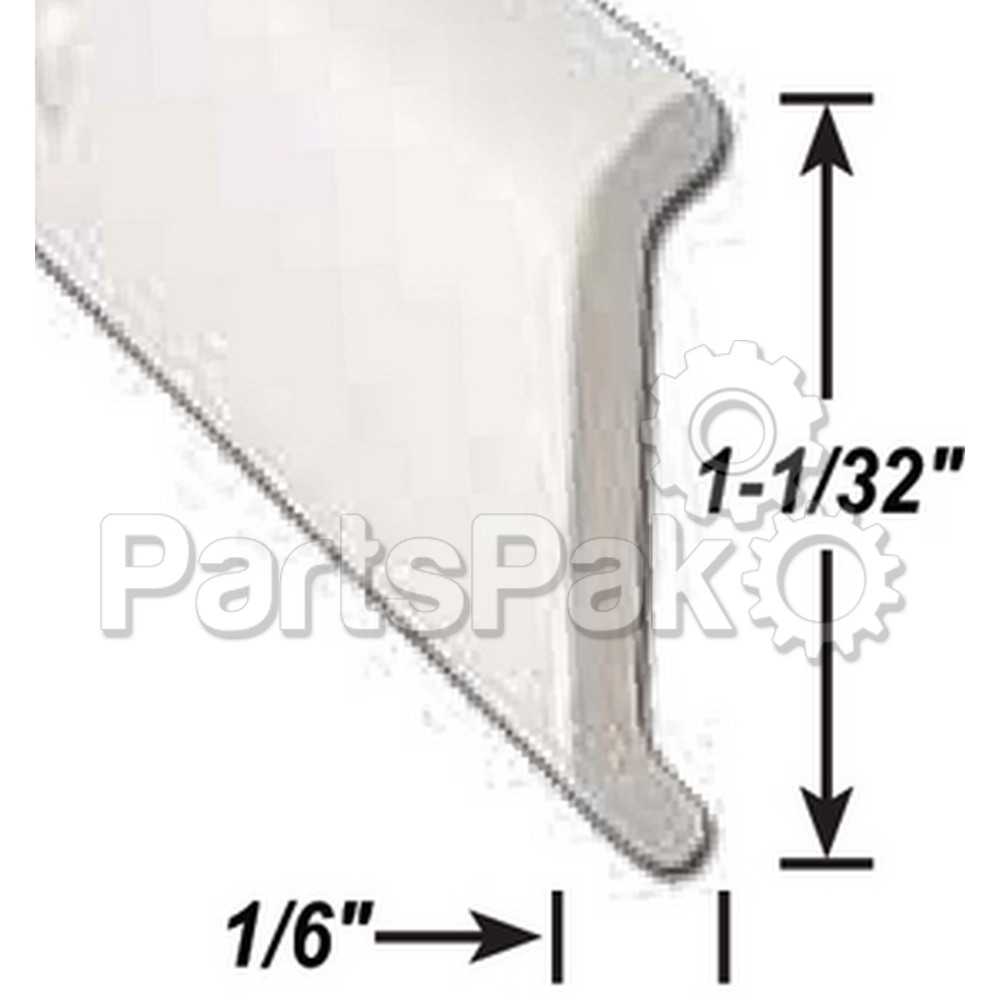 AP Products 021872018; Flat Trim Polar White 8 Foot