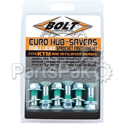 Bolt 2008-HS.EU; Euro Style Hub-Savers Double Locked Sprocket Fastening Kit