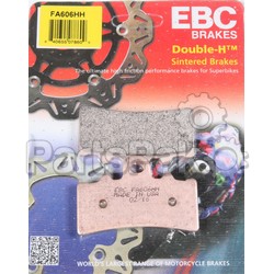EBC Brakes FA606HH; Ebc Brake Pads; 2-WPS-15-606H