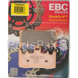 EBC Brakes FA630HH; Ebc Brake Pads H-Series; 2-WPS-15-630H