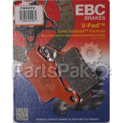 EBC Brakes FA631V; Ebc Brake Pads; 2-WPS-15-631V