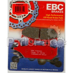 EBC Brakes FA642X; Ebc Brake Pads; 2-WPS-15-642X