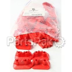 Stud Boy 2512-P2-RED; 48/Pack Superlite Pro Double Backer .75 Inch Red Snowmobile; 2-WPS-18-33919R