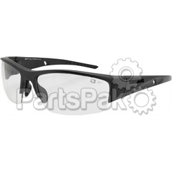 Bobster ERYV002C; Ryval Sunglasses Black With Clear Lens