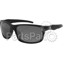 Bobster EVIR001; Virtue Sunglasses Matte Black W / Smoked Lens