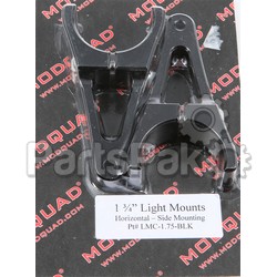 Modquad LMC-1.75-BLK; Mq Light Mount 1.75 inch Clip Mount Bl