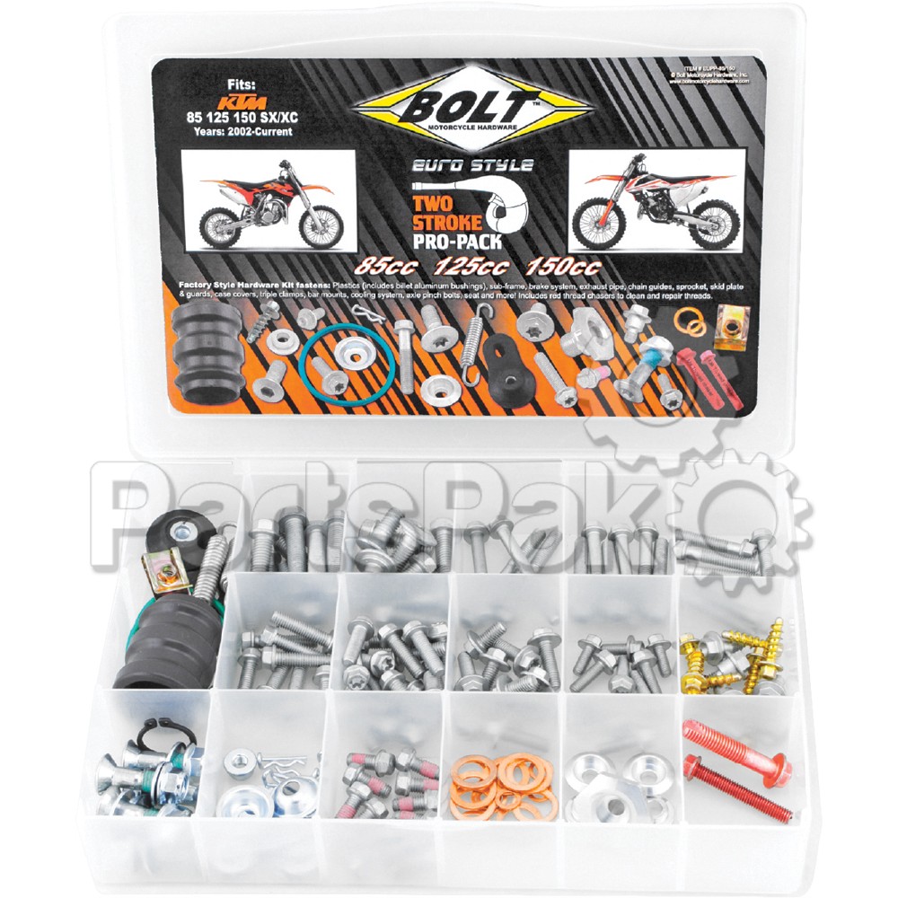 Bolt 2008-HS.Y; Euro Style Two Stroke Pro-Pack