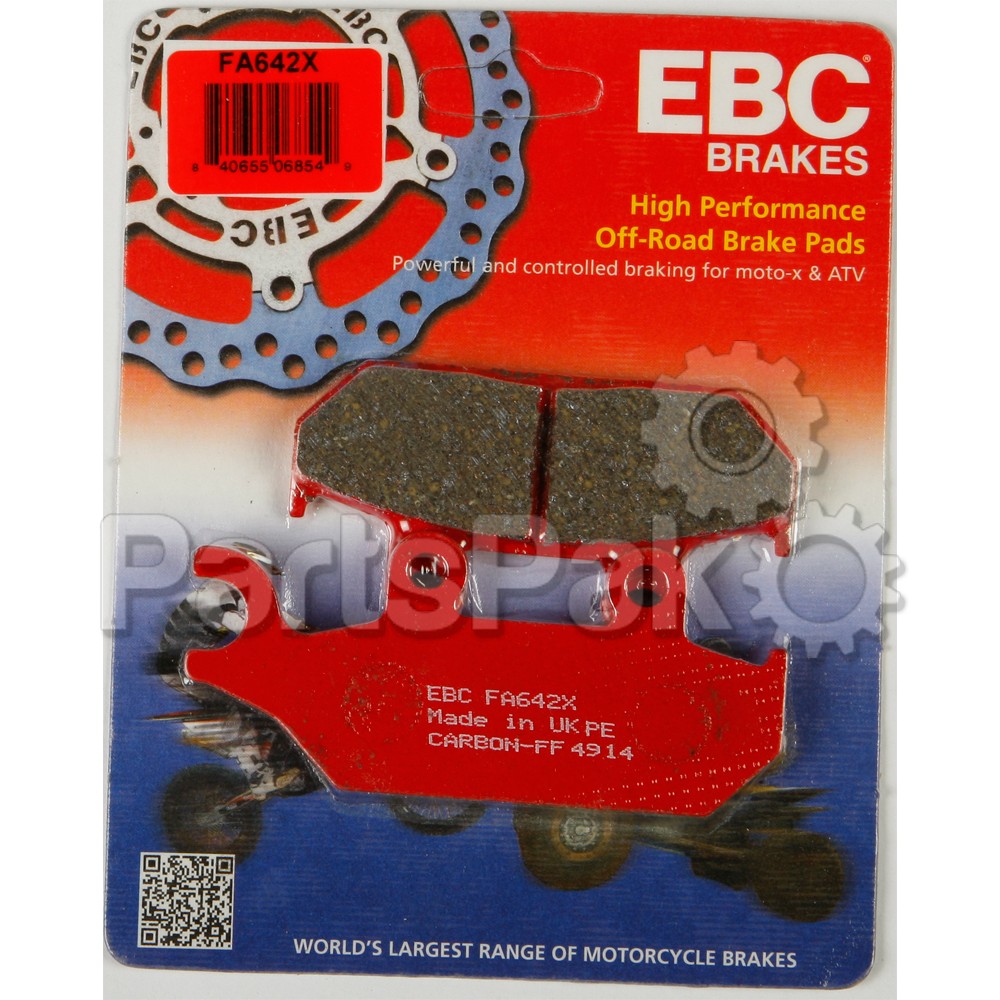EBC Brakes FA642X; Ebc Brake Pads
