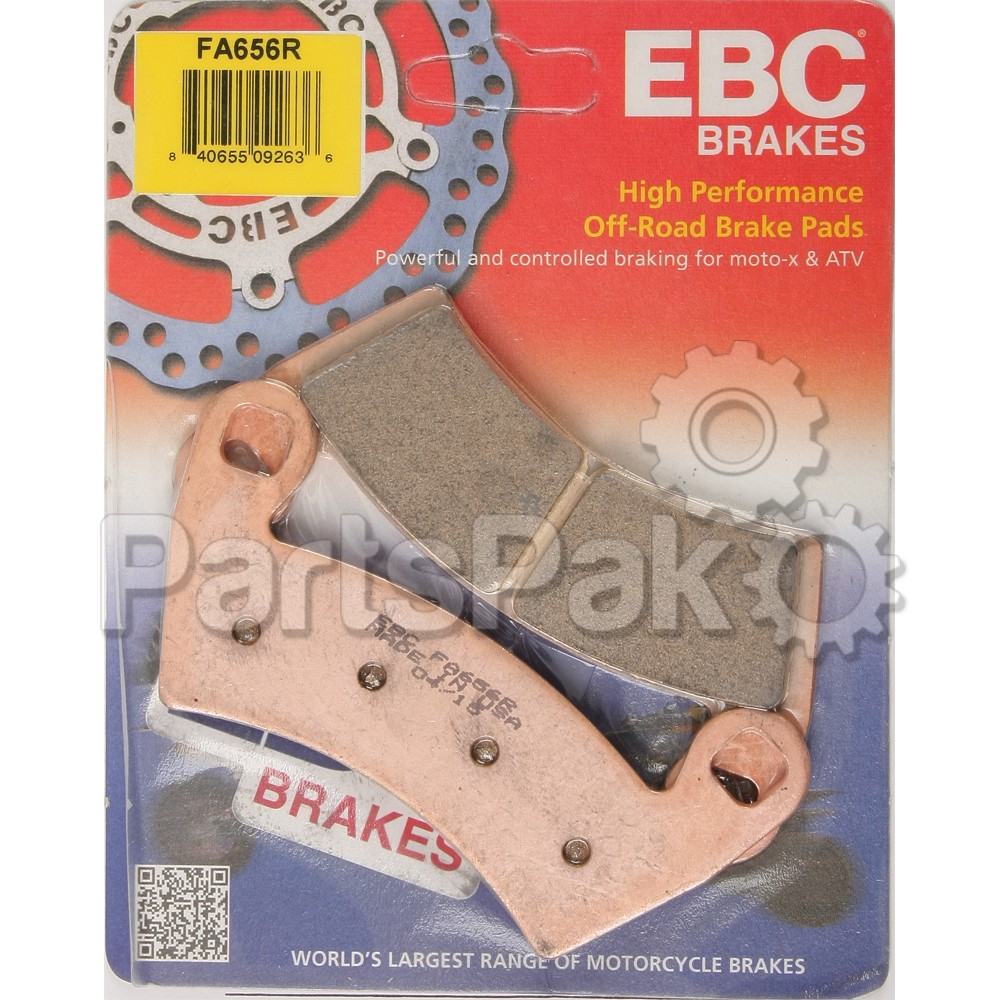 EBC Brakes FA656R; Ebc Brake Pads