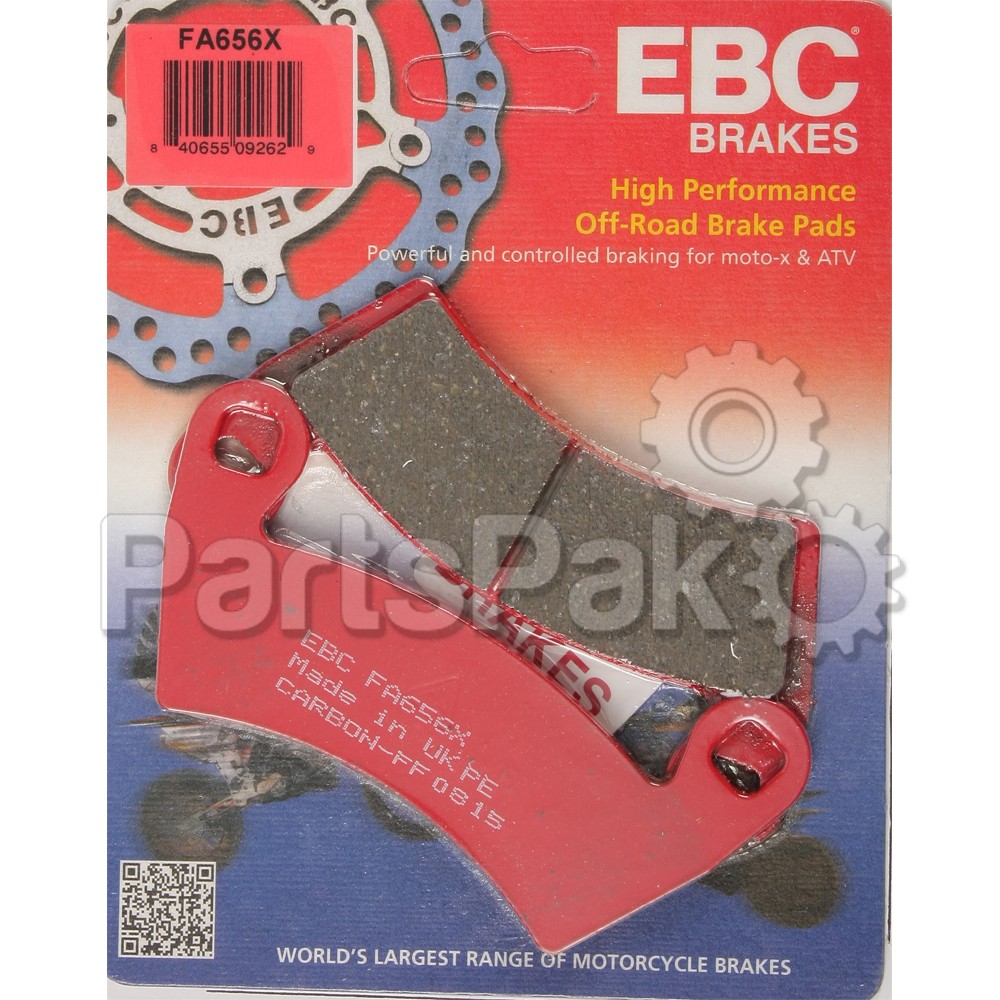 EBC Brakes FA656X; Ebc Brake Pads