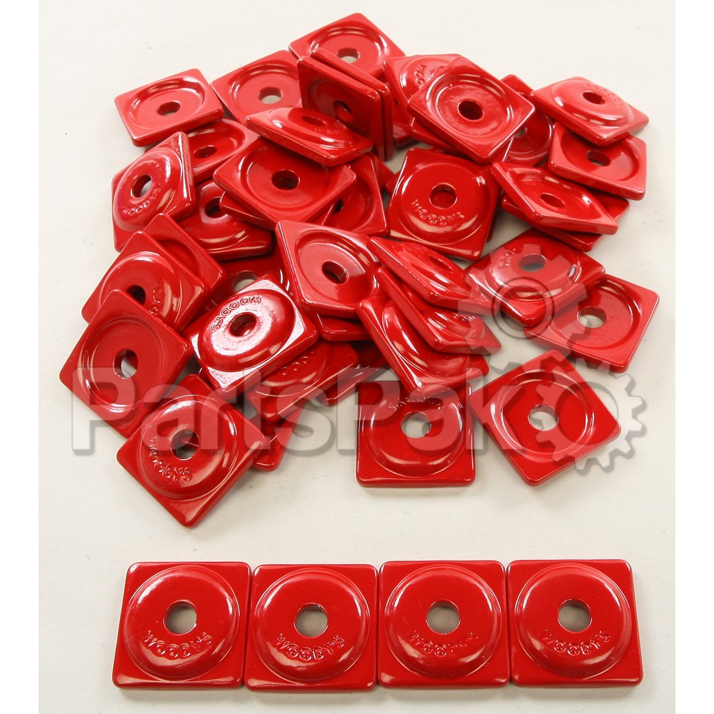 Woodys ASW2-3790-48; Square Digger Support Plate (Red)