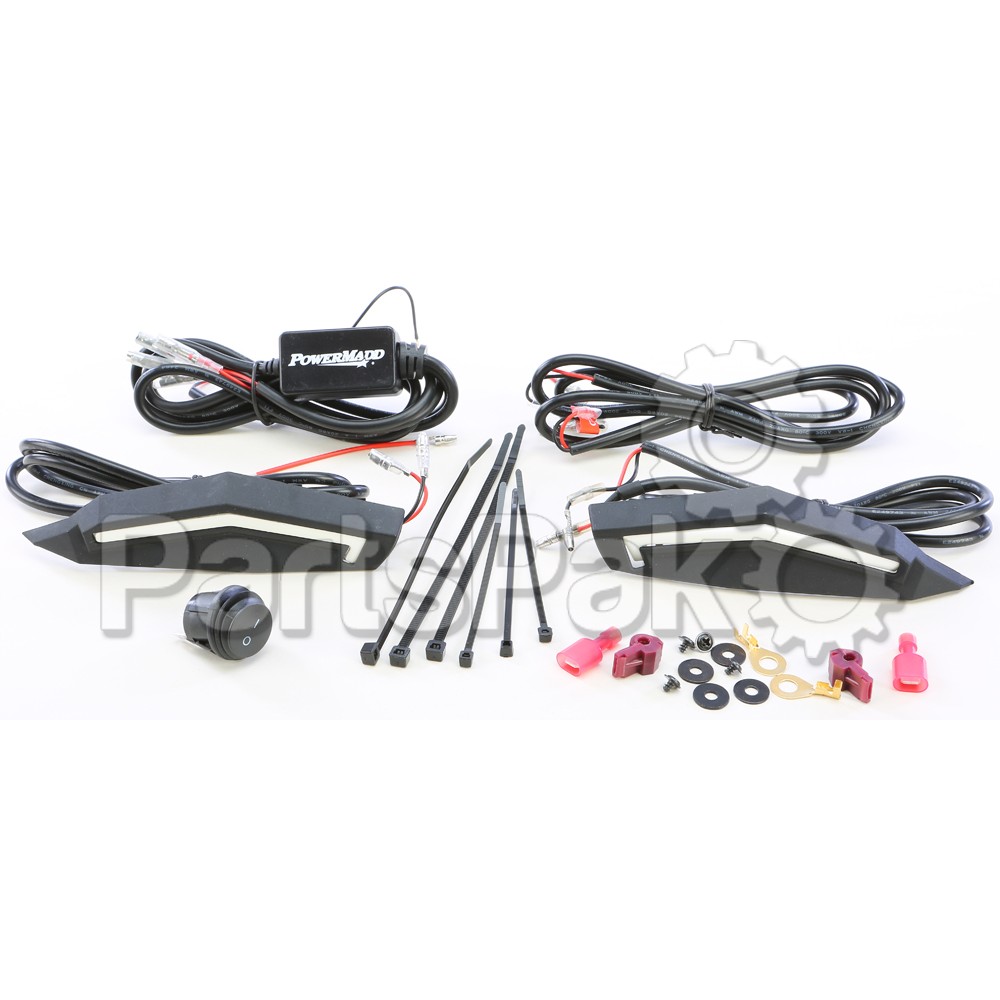 PowerMadd 34490; Handguard Light Kit Fits Sentinal Series