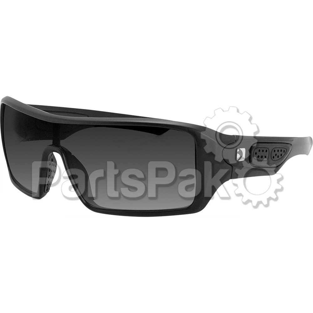 Bobster EPAR001S; Paragon Sunglasses Matte Black W / Smoked Lens