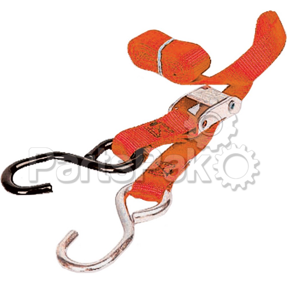 Ancra 47295-14; Lites Tie-Downs Orange 66-inch X 1-inch Pair