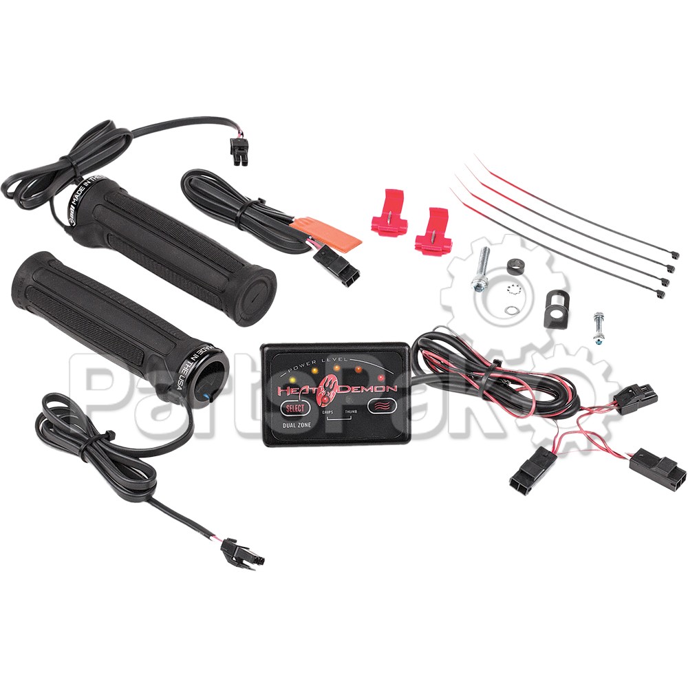 Heat Demon 215047; Clamp-On Grip Kit With Dual Zone Control