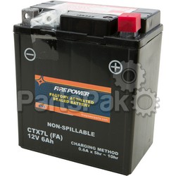 Yuasa CTX7L FA; Sealed Factory Activated Battery Ctx7L; 2-WPS-49-2245