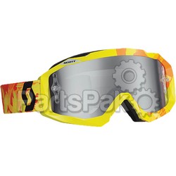 Scott 238057-4602269; Hustle Goggle Scribble Green / Orange W / Silver Chrome Lens