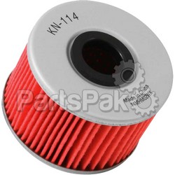 K&N KN-114; Oil Filter; 2-WPS-56-0114