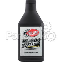 Redline 90402; Rl-600 Brake Fluid 16 Oz