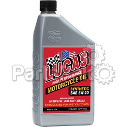 Lucas 10704; Synthetic Engine Oil (Sold Individually)