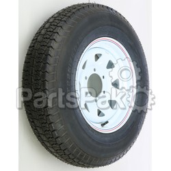AWC TA2056060-71BH78D; Trailer Tire / Rim Assembly White 15X6 6 On 5.5/H78-15 -D-