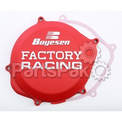 Boyesen CC-06AR; Motorcycle Clutch Cover CRF450R Red; 2-WPS-59-7206AR
