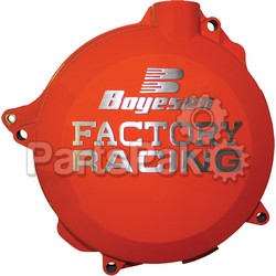 Boyesen CC-46O; Factory Racing Clutch Cover Orange; 2-WPS-59-7241O