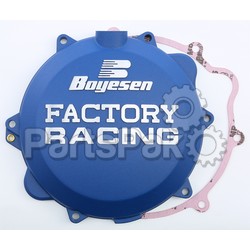 Boyesen CC-42AL; Factory Racing Clutch Cover Blue; 2-WPS-59-7243AL