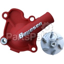 Boyesen WPK-06AR; Water Pump Cover & Impeller Kit Red