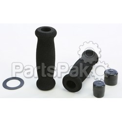 Emgo 42-21100; Grips- Foam Barrel Black 7/8 Inch X 4 3/4 Inch